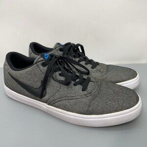NIKE SB Check Solar Shoes Sneakers Athletic Casual Canvas Gray Mens 11